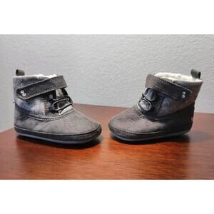Surprize Stride Rite Infant Gray Shoes Stage 1 Pre-Walker 6-12 MONTHS Boots